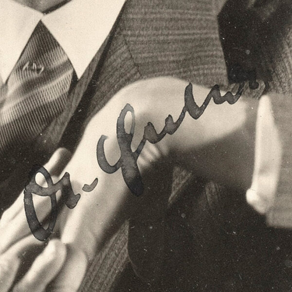 Autographed Portrait of Dr. Joseph Goebbels - Image 2