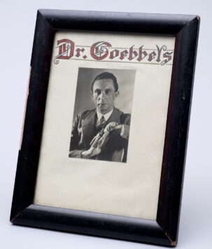 Autographed Portrait of Dr. Joseph Goebbels