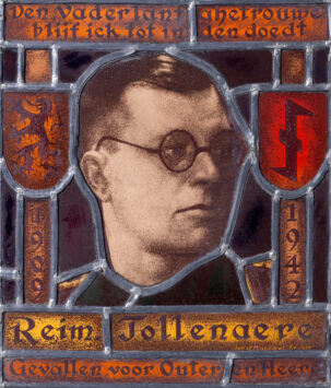 Stained Glass Panel of Reimond Tollenaere