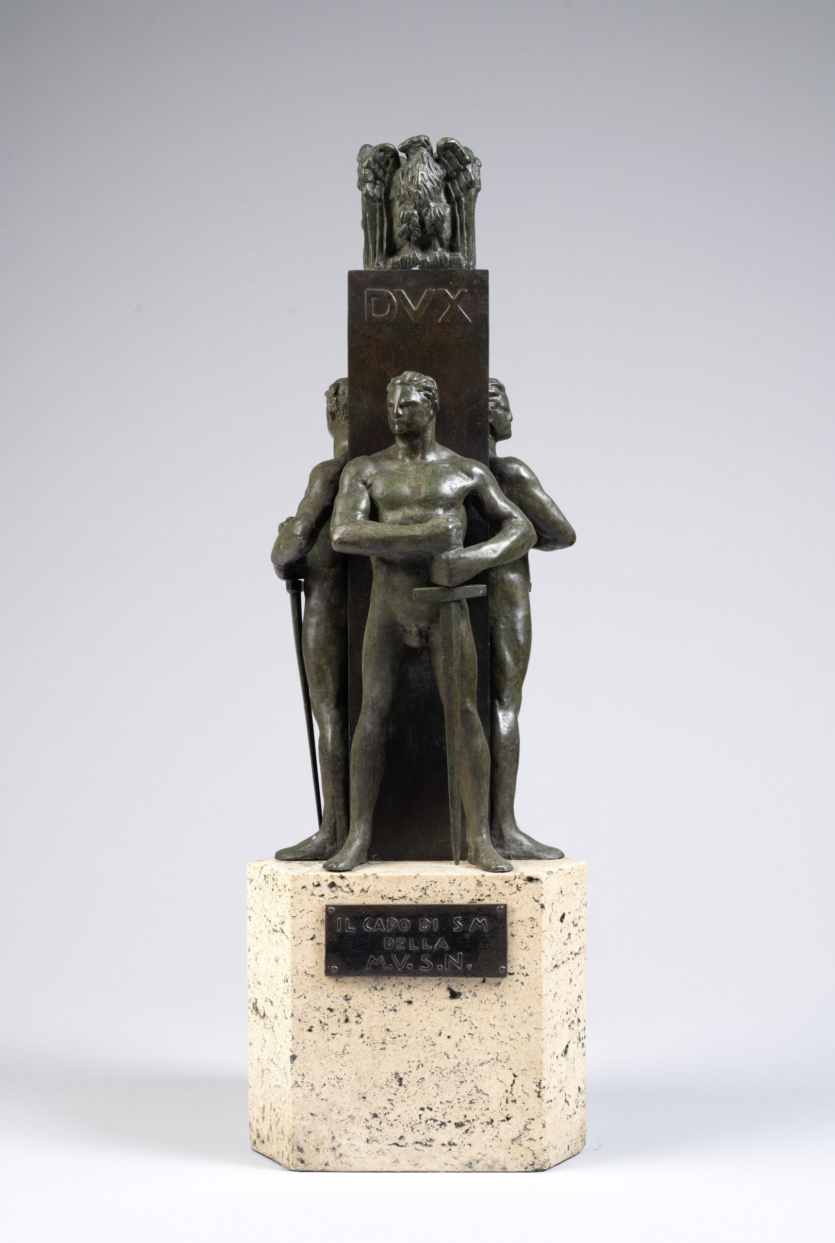 Blackshirt General Staff Dedication Bronze - Image 2