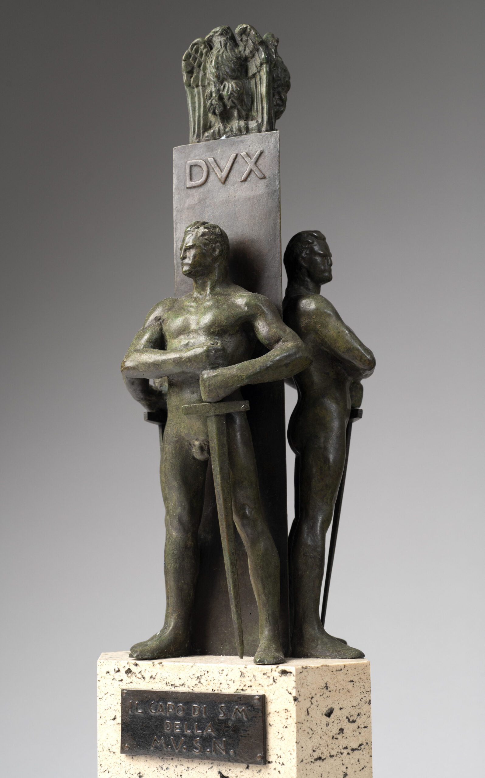 Blackshirt General Staff Dedication Bronze