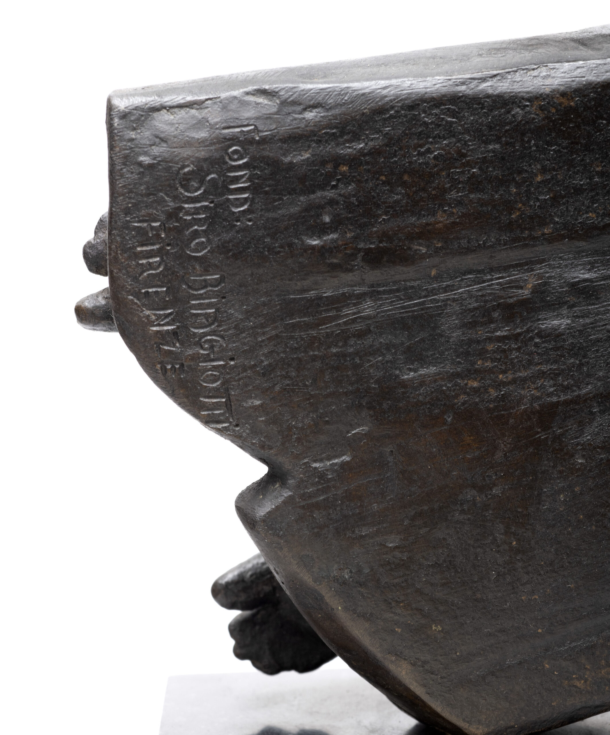 Vittorio Mussolini Dedication Bronze - Image 5